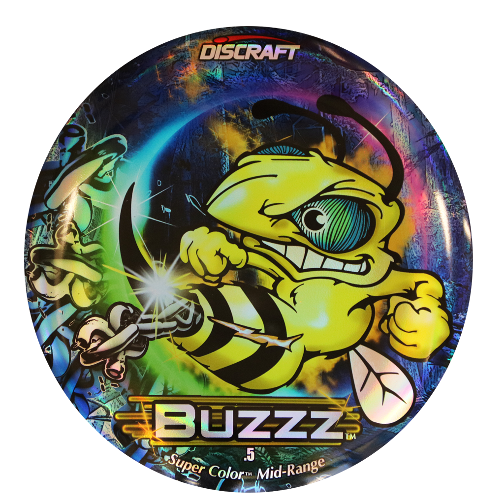 Discraft Full Foil SuperColor Chains ESP Buzzz Midrange Golf Disc