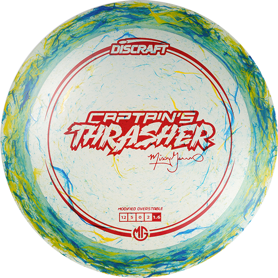 Discraft Limited Edition 2025 Missy Gannon Jawbreaker Elite Z Captain's Thrasher Distance Driver Golf Disc