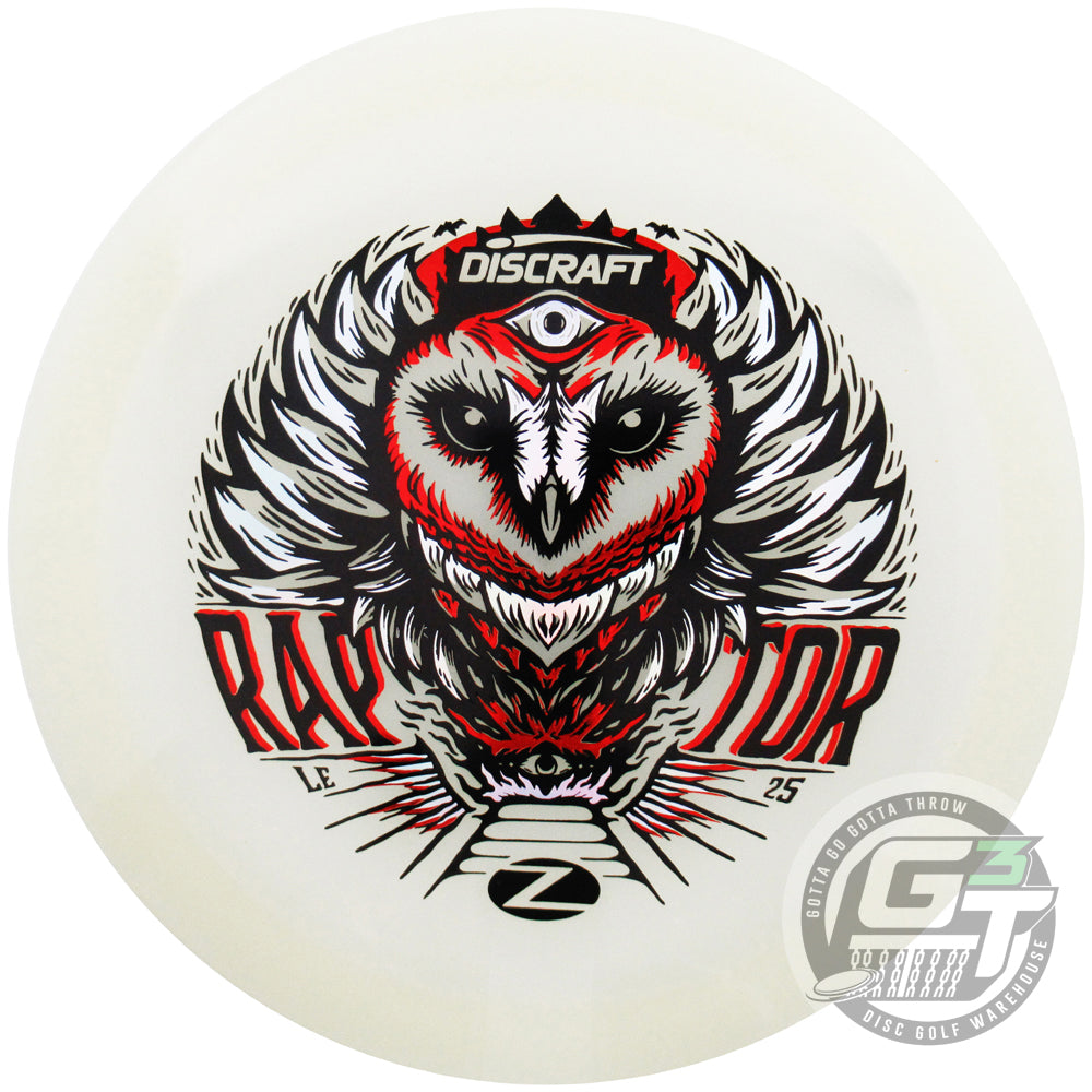 Discraft Limited Edition 2025 Ledgestone Open UV Elite Z Raptor Distance Driver Golf Disc