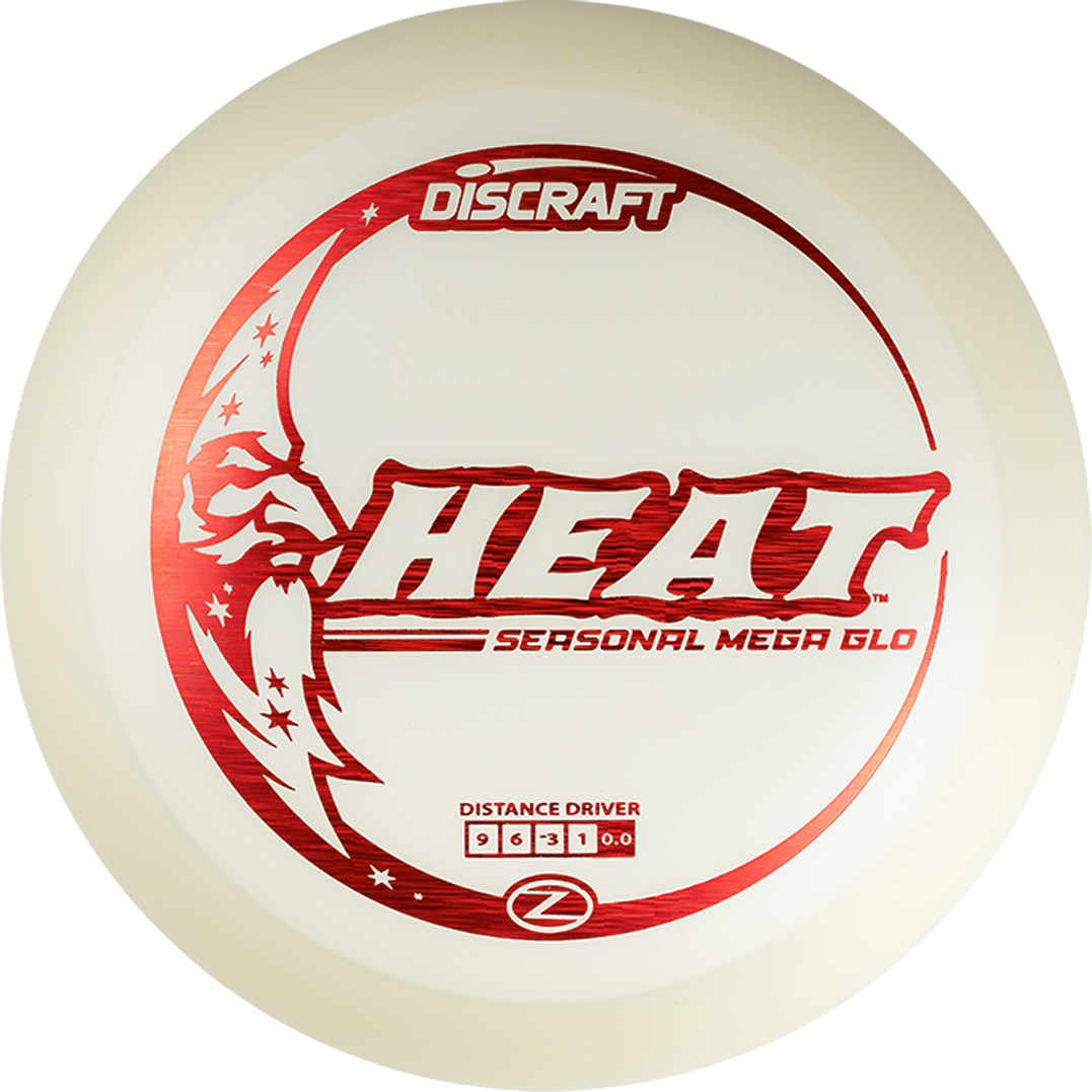 Discraft Seasonal Mega Glo Z Heat Distance Driver Golf Disc