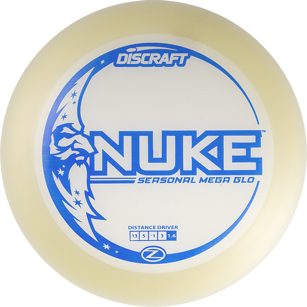 Discraft Seasonal Mega Glo Z Nuke Distance Driver Golf Disc