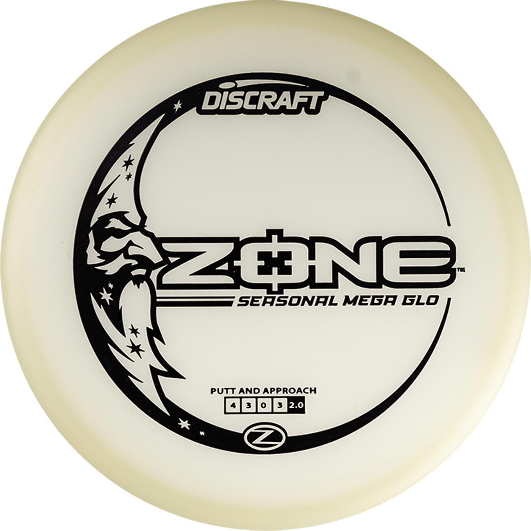 Discraft Seasonal Mega Glo Z Zone Putter Golf Disc