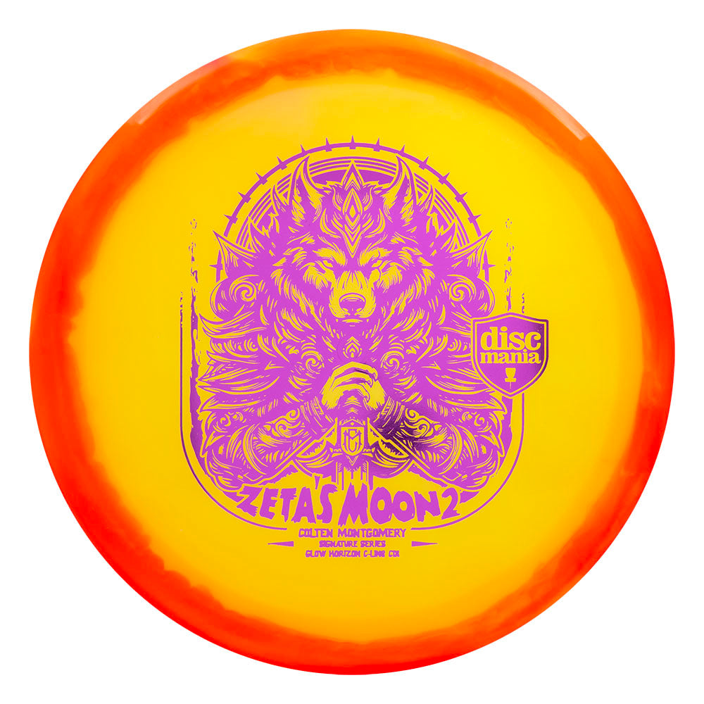 Discmania Limited Edition 2025 Signature Colten Montgomery Zeta's Moon II Glow Horizon C-Line CD1 Control Driver Distance Driver Golf Disc