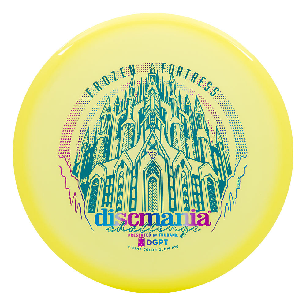Discmania Limited Edition 2025 Discmania Challenge Color Glow C-Line P2x Putt & Approach Putter Golf Disc