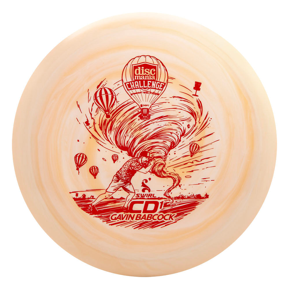 Discmania Limited Edition 2025 Gavin Babcock x Discmania Challenge Swirl S-Line CD1 Control Driver Distance Driver Golf Disc