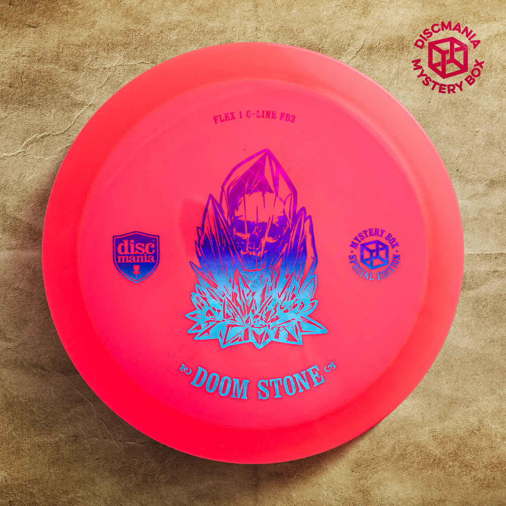 Discmania Limited Edition Doom Stone Stamp C-Line Flex 1 FD3 Fairway Driver Golf Disc