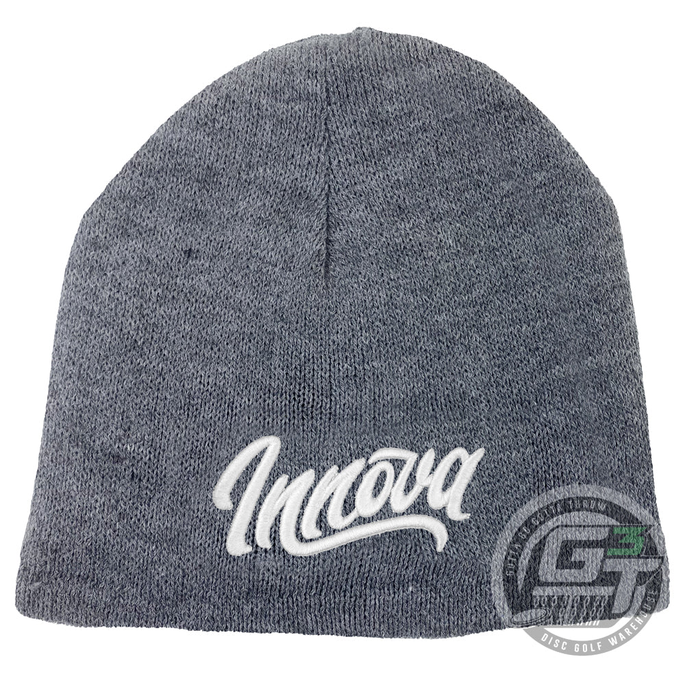Innova Flow Logo Fleece Lined Knit Beanie Winter Disc Golf Hat