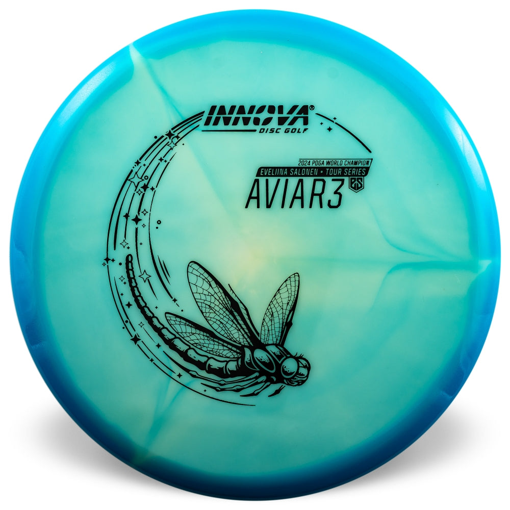 Innova Limited Edition 2025 Tour Series Eveliina Salonen Proto Glow Halo Star Aviar3 Putter Golf Disc