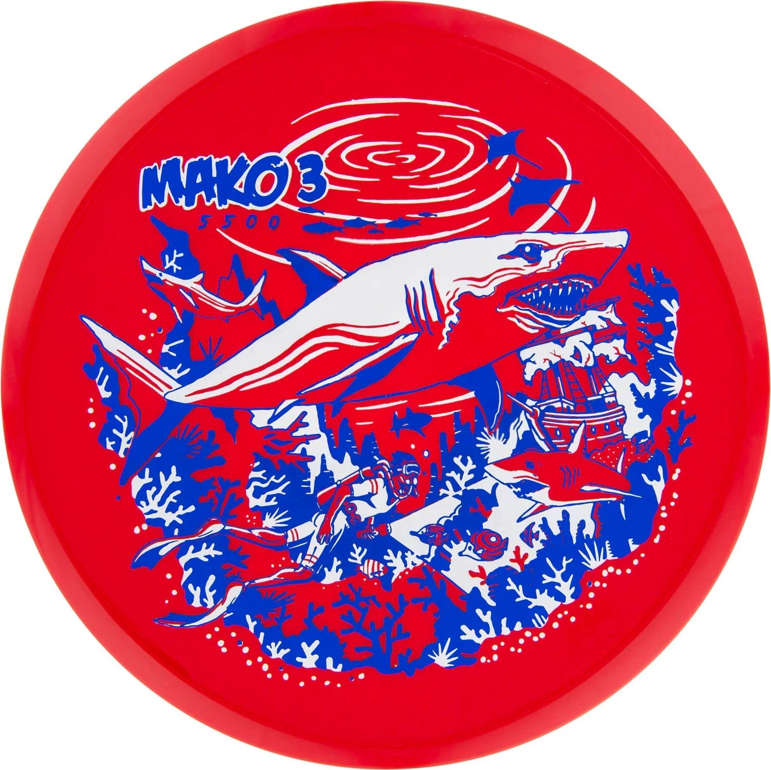 Innova Limited Edition Riptide Reef Stamp Star Mako3 Midrange Golf Disc