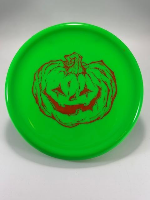 Kastaplast Limited Edition 2025 Halloween Jack-O-Lantern Stamp K1 Berg X Putter Golf Disc