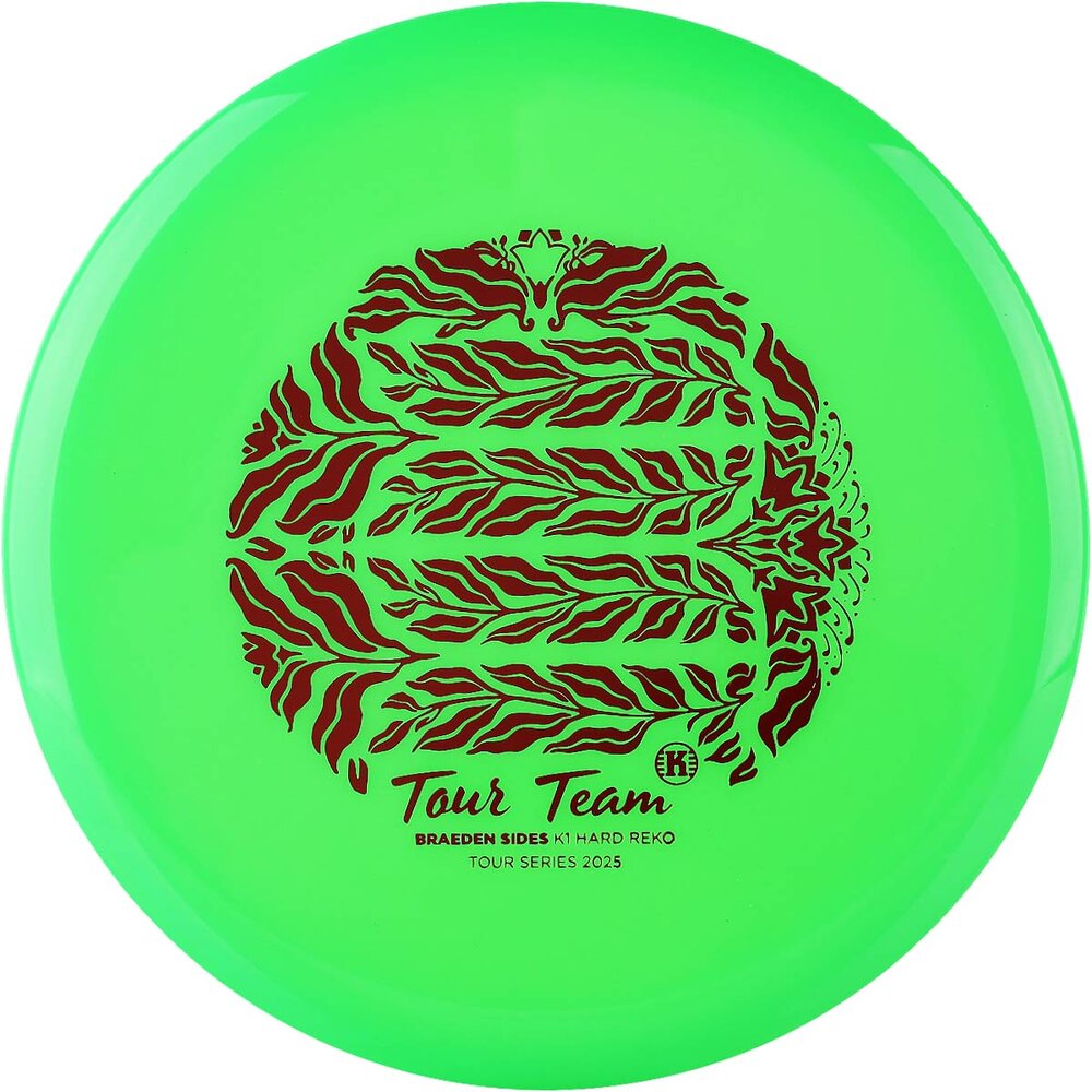 Kastaplast Limited Edition 2025 Team Series Braeden Sides K1 Hard Reko Putter Golf Disc