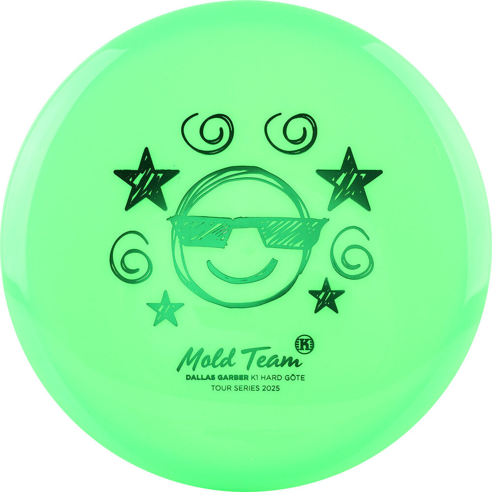 Kastaplast Limited Edition 2025 Team Series Dallas Garber K1 Hard Gote Midrange Golf Disc