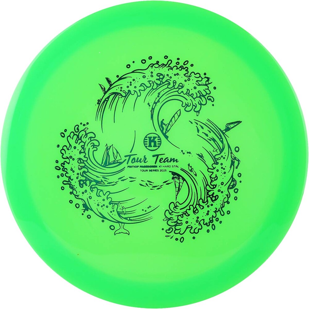 Kastaplast Limited Edition 2025 Team Series Fritiof Fagergren K1 Hard Stal Fairway Driver Golf Disc