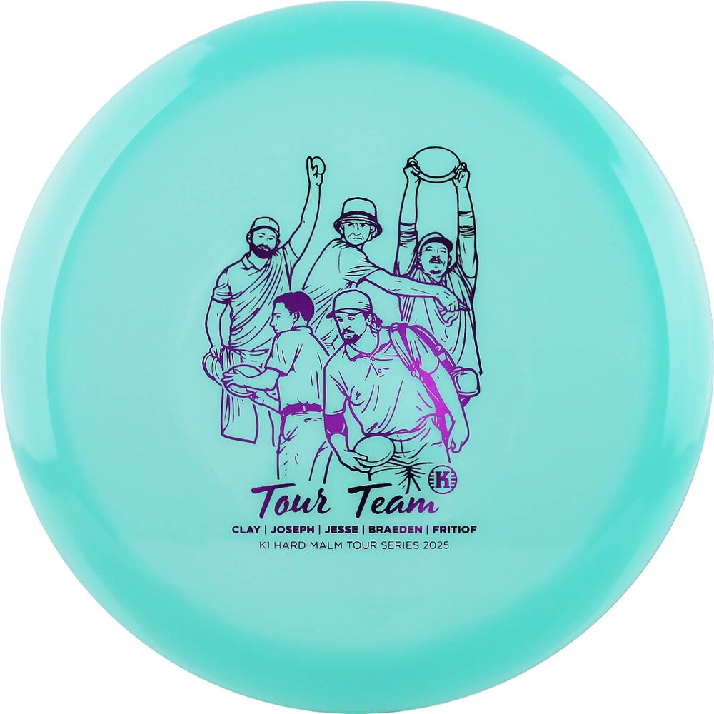 Kastaplast Limited Edition First Run Tour Series Tour Team K1 Hard Malm Fairway Driver Golf Disc