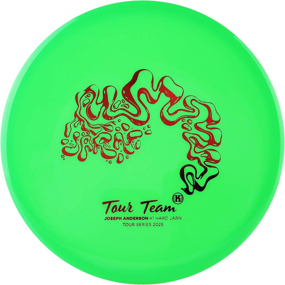 Kastaplast Limited Edition 2025 Team Series Joseph Anderson K1 Hard Jarn Midrange Golf Disc