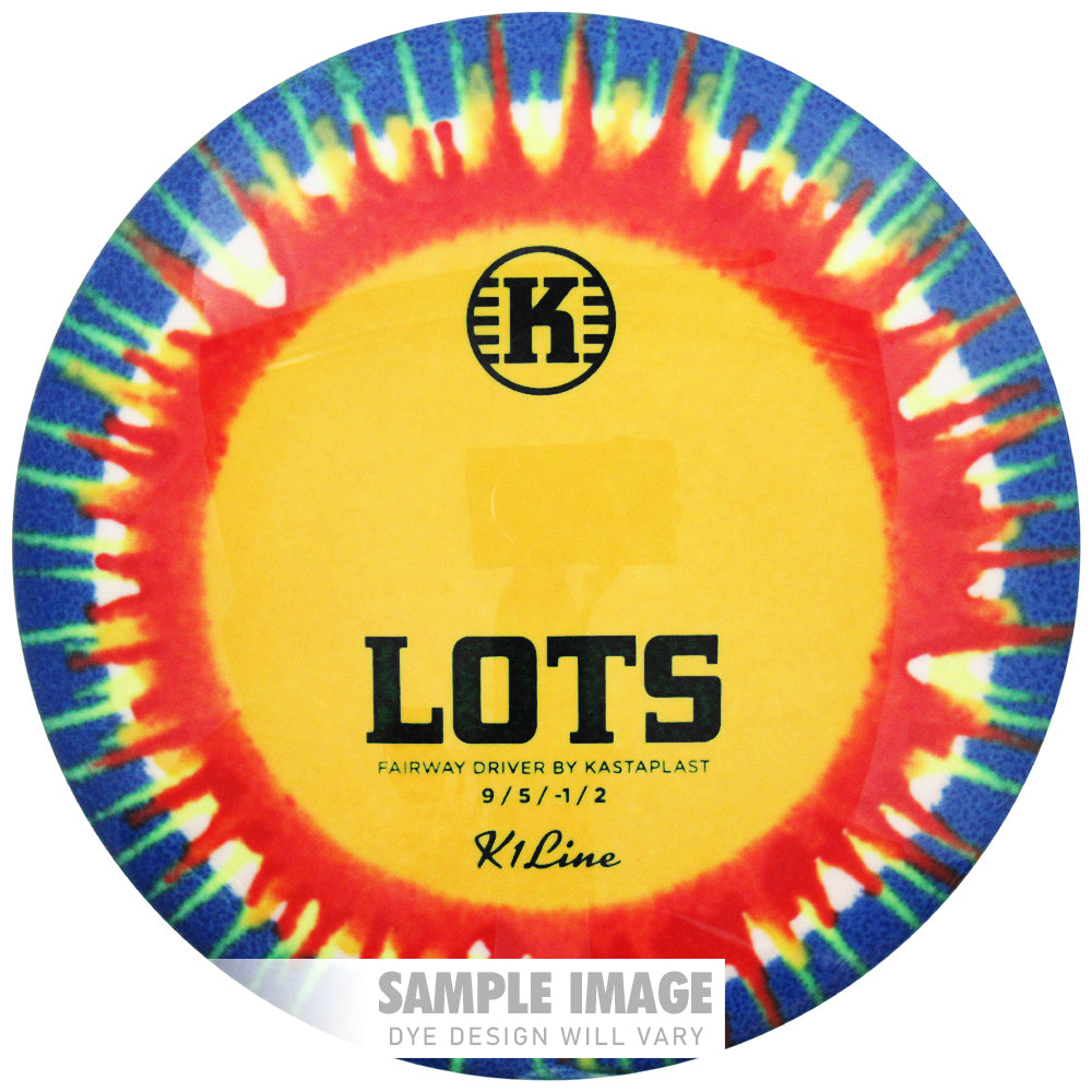 Kastaplast Tie-Dye K1 Lots Fairway Driver Golf Disc