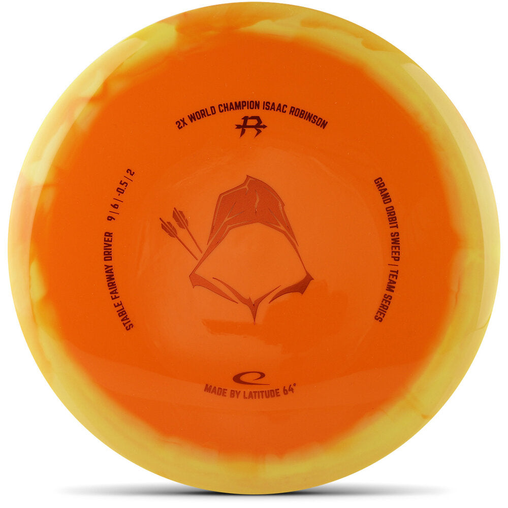 Latitude 64 Limited Edition 2025 Team Series Isaac Robinson Royal Grand Orbit Sweep Fairway Driver Golf Disc