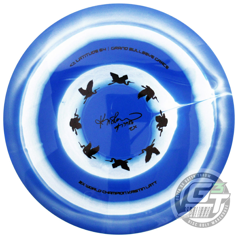 Latitude 64 Limited Edition 2025 Team Series Kristin Latt Royal Grand Bullseye Grace Distance Driver Golf Disc
