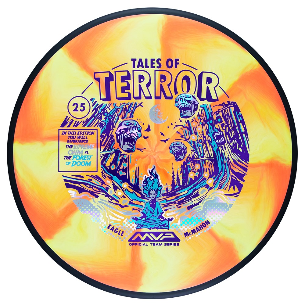 MVP Limited Edition 2025 Team Series Halloween Edition Eagle McMahon Cosmic Neutron Ohm Putter Golf Disc