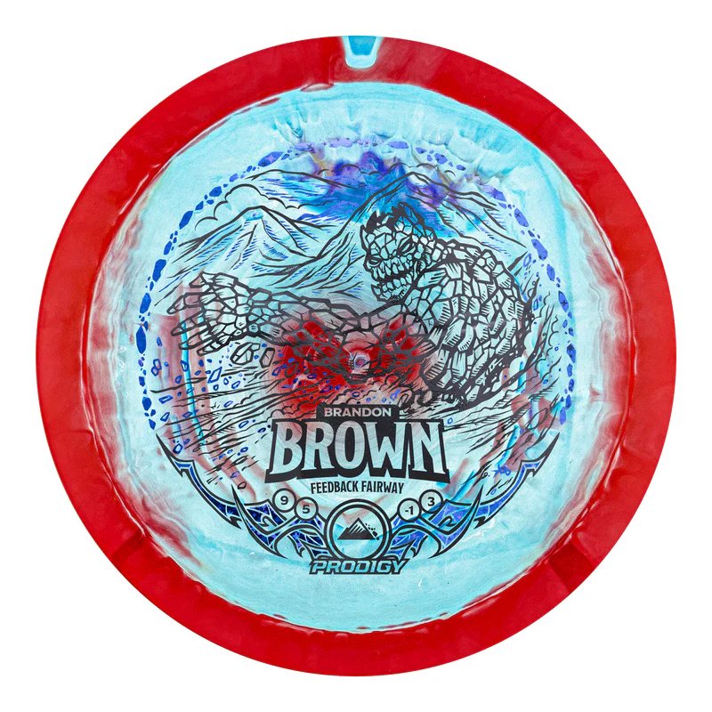 Prodigy Limited Edition 2025 Signature Series Brandon Brown 400 Spectrum Feedback Fairway Driver Golf Disc