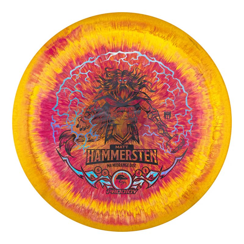 Prodigy Limited Edition 2025 Signature Series Matt Hammersten 500 Spectrum M4 Midrange Golf Disc