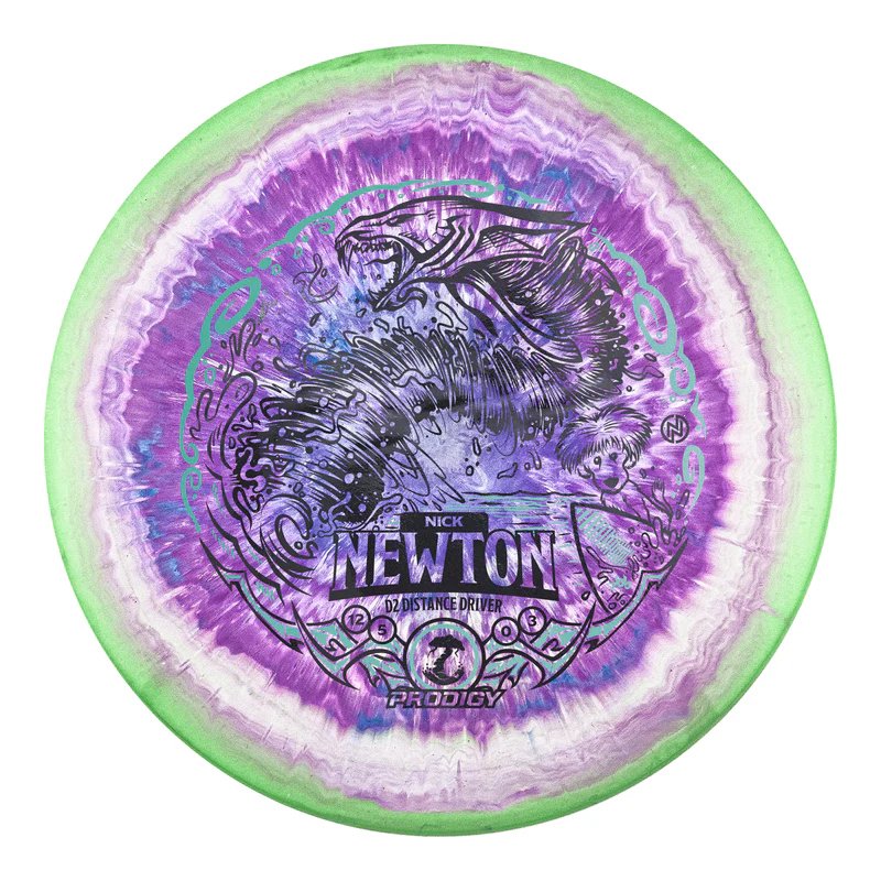 Prodigy Limited Edition 2025 Signature Series Nick Newton 400 Spectrum D2 Distance Driver Golf Disc