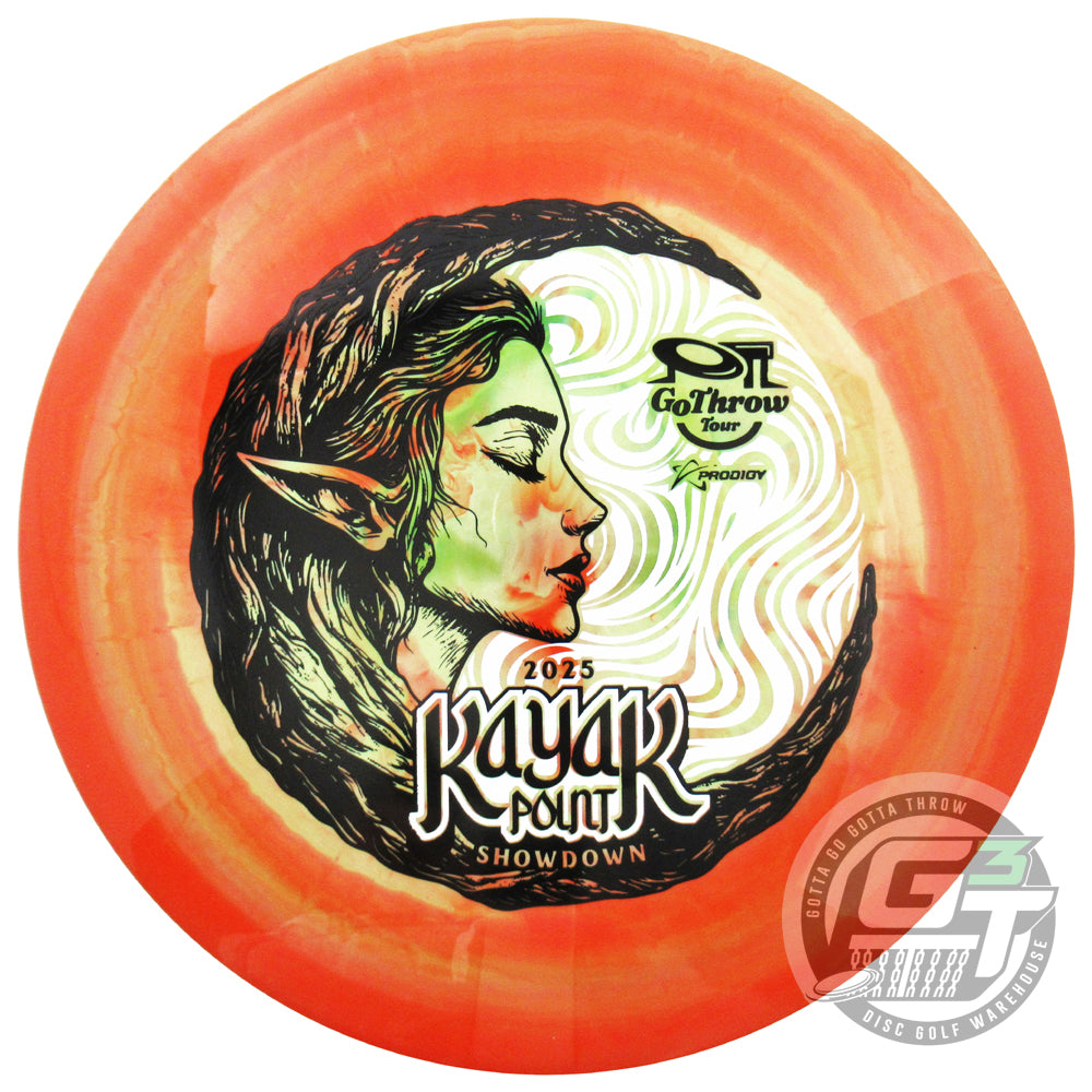 Prodigy Limited Edition 2025 GoThrow Tour Kayak Point Stamp 400 Spectrum F9 Fairway Driver Golf Disc