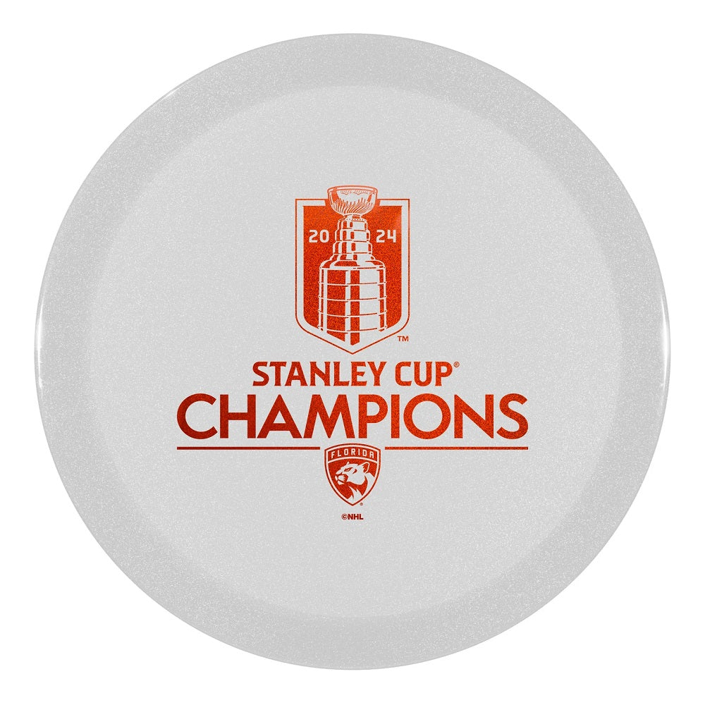 Prodigy NHL 2024 Stanley Cup Champion Florida Panthers Glimmer 400 Series D3 Distance Driver Golf Disc