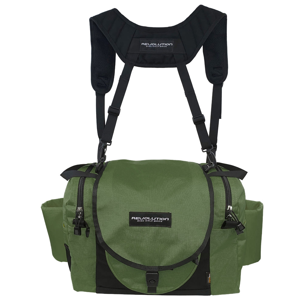 Revolution Carolina Team V3 Disc Golf Bag - Olive Green