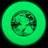 Lightning Loonar Glow Rubber Putter Golf Disc