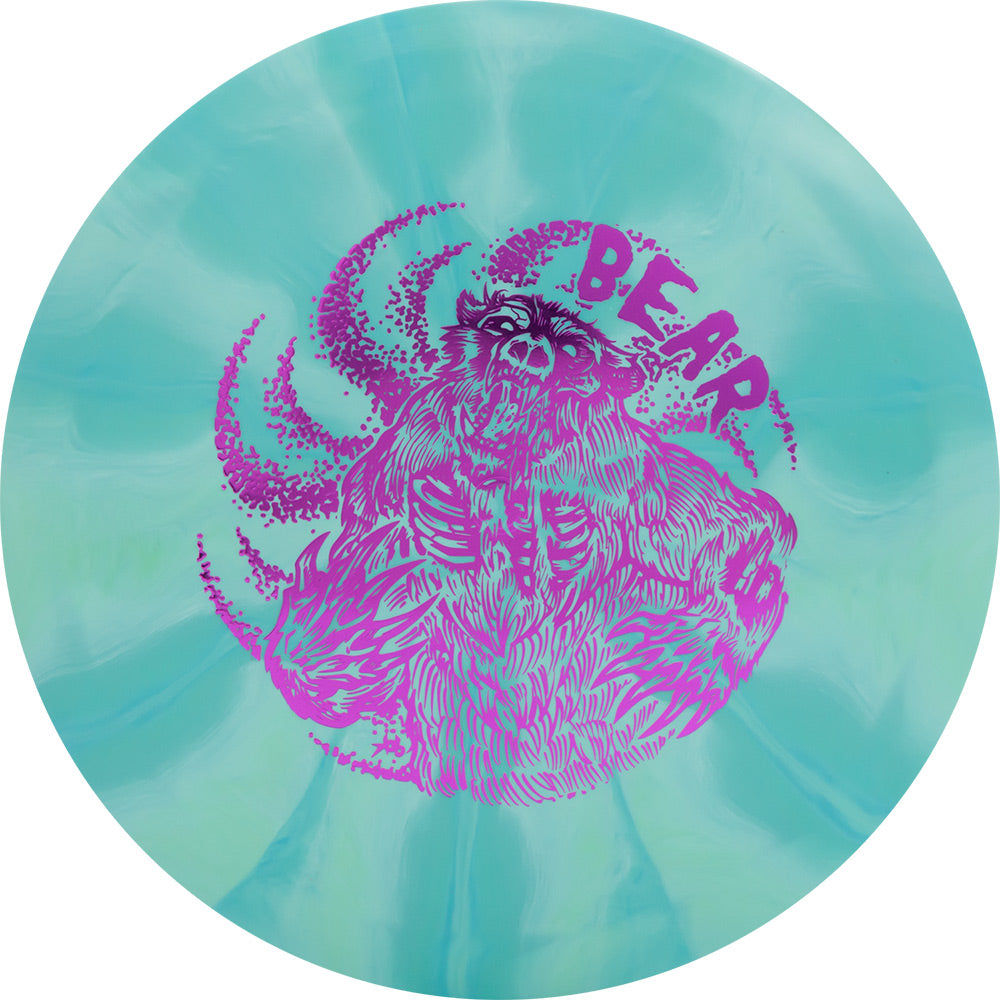 Westside Limited Edition Final Lunge Stamp Revive Burst Bear Fairway Driver Golf Disc