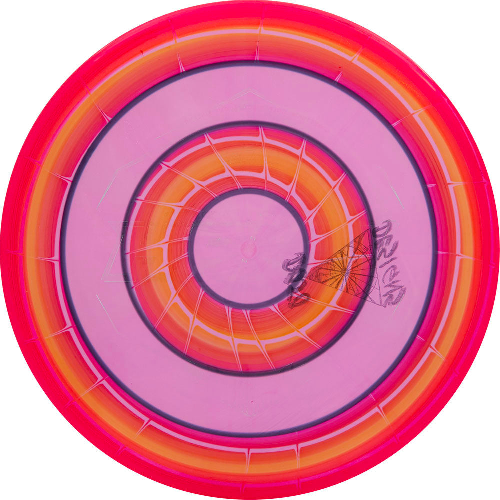 Westside Limited Edition Ricky Wysocki Spiral Dye by Dojo Designs Glimmer VIP Ice Harp Putter Golf Disc