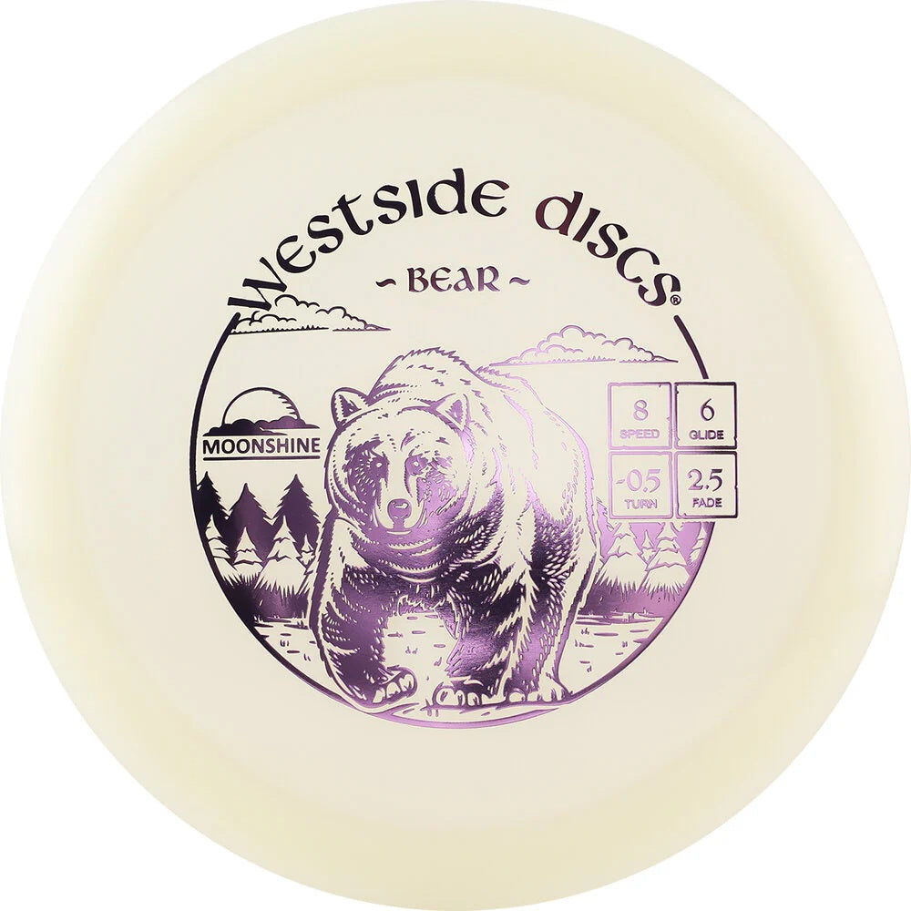 Westside Moonshine Glow VIP Bear Fairway Driver Golf Disc