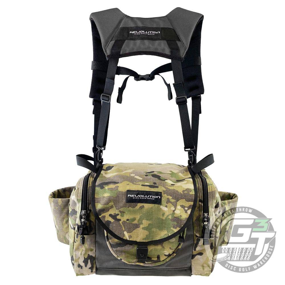 Revolution Disc Golf Bag MultiCam / Gray / MultiCam Revolution Carolina Team Disc Golf Bag