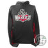 Discraft Apparel S / Black / Red Discraft Hive Hex Performance Pullover Hoodie Disc Golf Sweatshirt