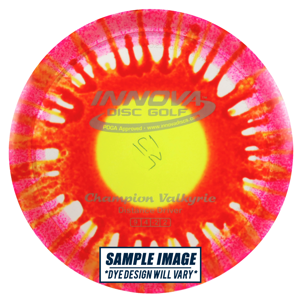 Innova Golf Disc Innova I-Dye Champion Valkyrie Distance Driver Golf Disc