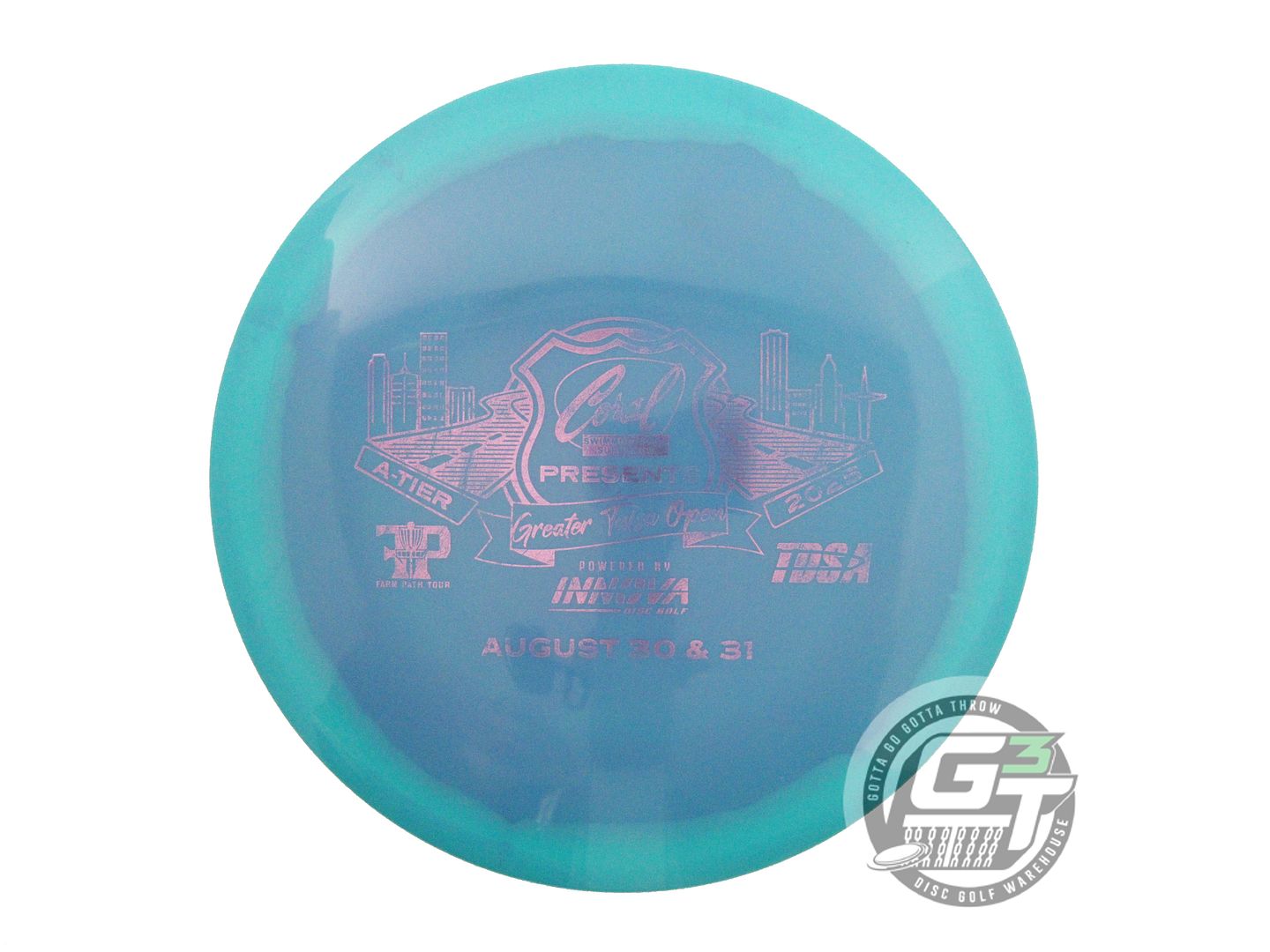 USED Innova Halo Star Lynx/ It 168g Seafoam-Blue Fairway Driver Golf Disc