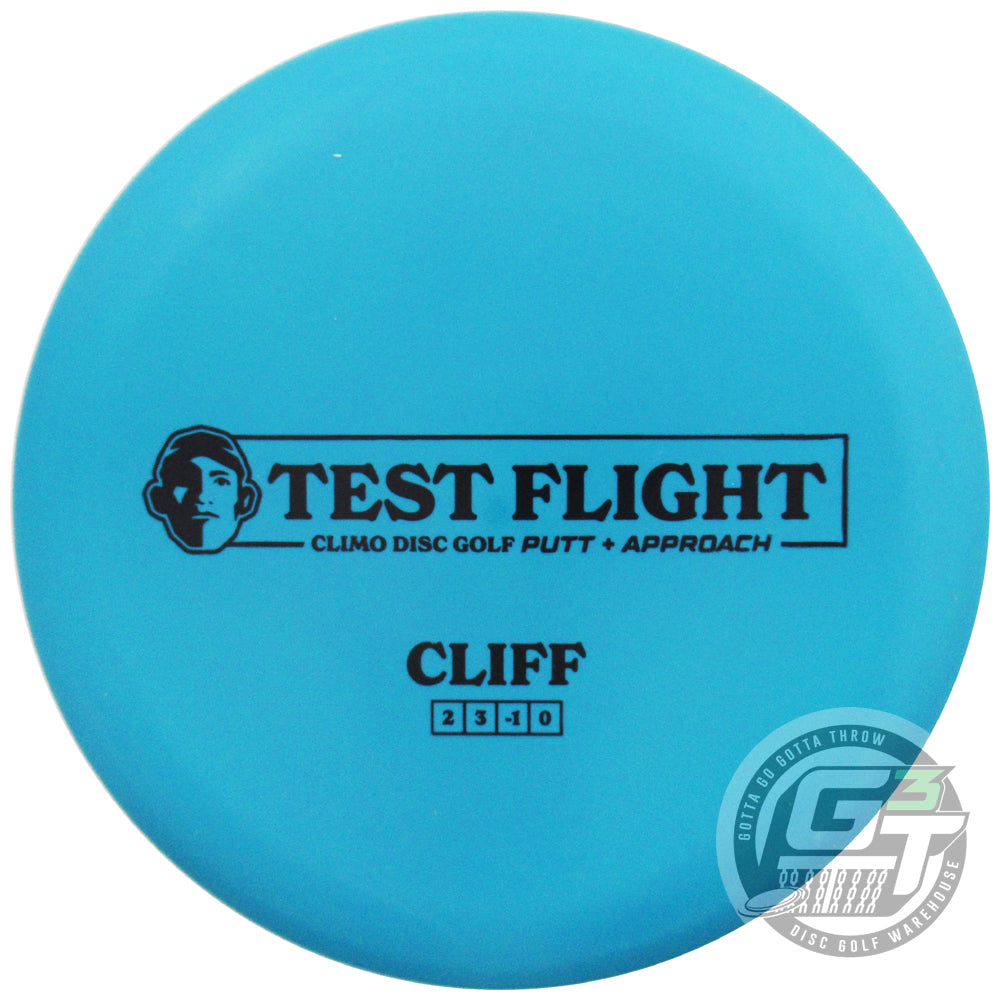 Climo Test Flight Trophy Line Cliff Putter Golf Disc