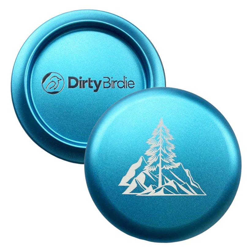 Dirty Birdie Tree Design Aluminum Mini Marker Disc
