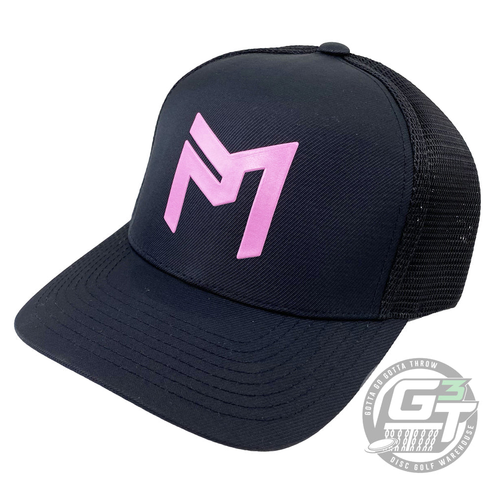 Discraft Paul McBeth PM Logo Flexfit Mesh Trucker Disc Golf Hat