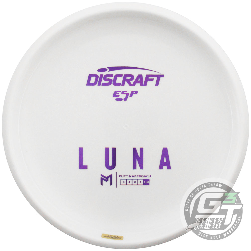 Discraft Dye Pack Bottom Stamp Paul McBeth ESP Luna Putter Golf Disc