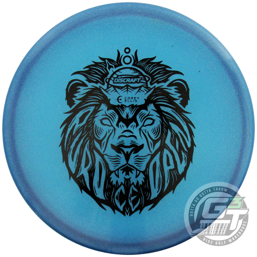 Discraft Limited Edition Corey Ellis 2023 European Open Champion Metallic Elite Z Zone Putter Golf Disc