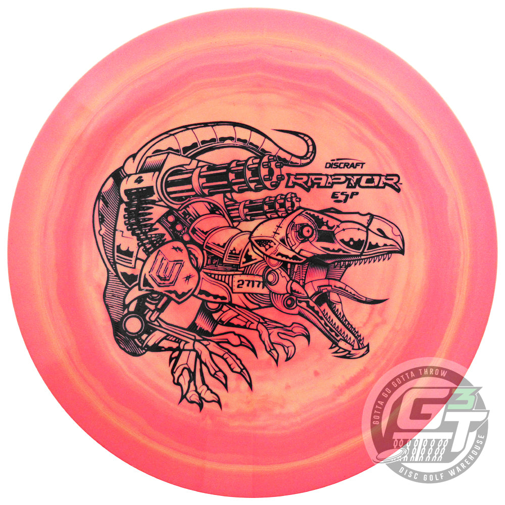 Discraft Limited Edition 2023 Elite Team Paul Ulibarri ESP Raptor Distance Driver Golf Disc