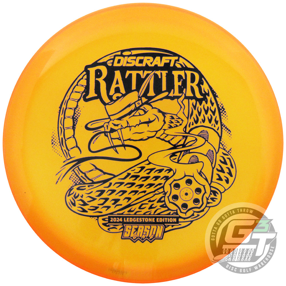 Discraft Limited Edition 2024 Ledgestone Open CryZtal Z Rattler Putter Golf Disc