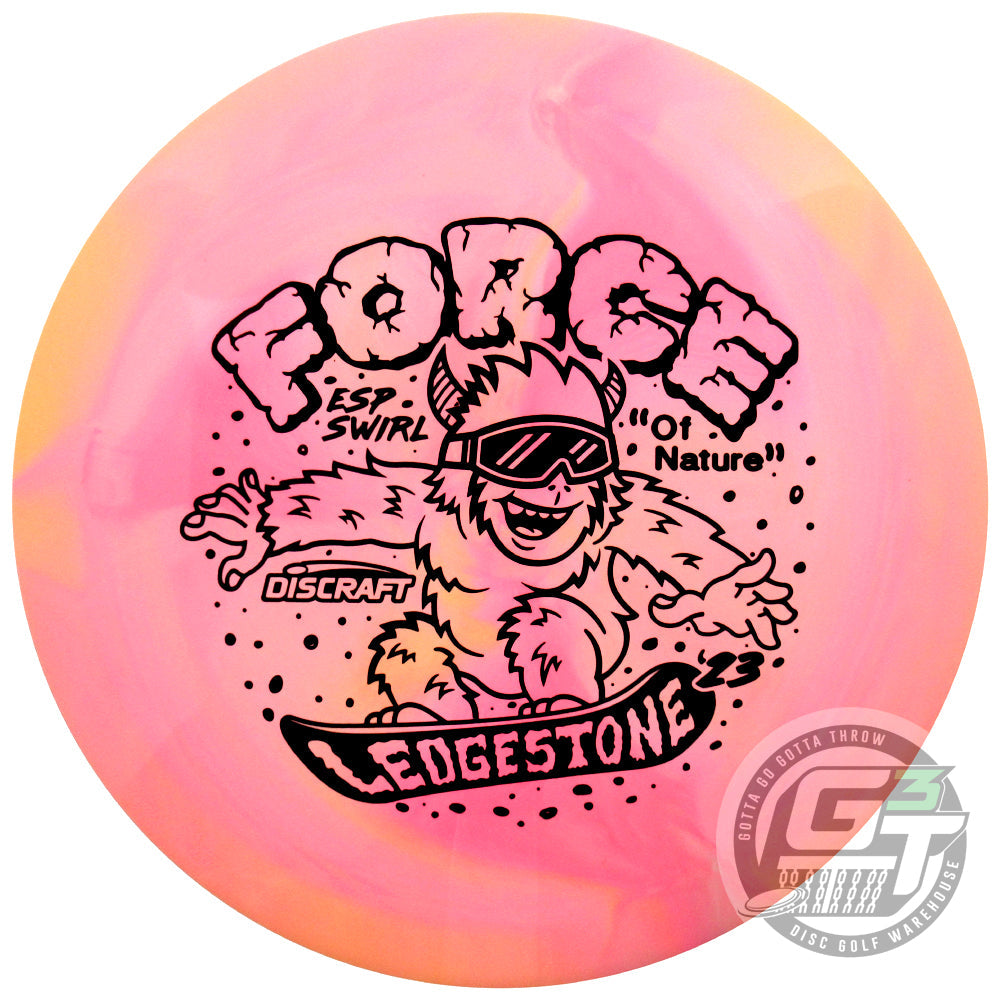 Discraft Limited Edition 2023 Ledgestone Open Swirl ESP Force Distance Driver Golf Disc