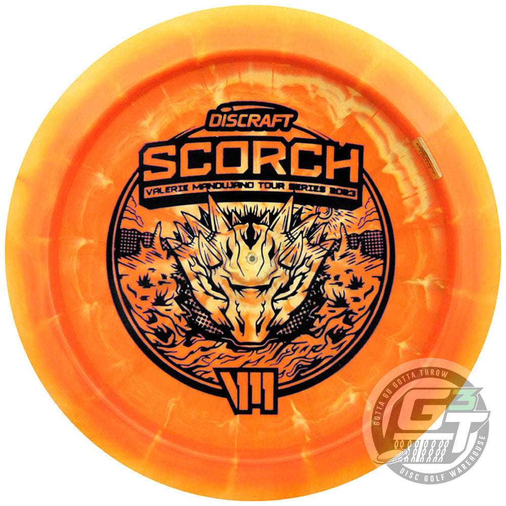 Discraft Limited Edition 2023 Tour Series Valerie Mandujano Understamp Swirl ESP Scorch Distance Driver Golf Disc (Limit 2 Per Customer)