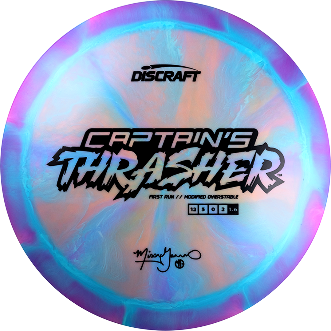 Discraft Limited Edition 2024 Missy Gannon First Run Special Blend ESP Captain's Thrasher Distance Driver Golf Disc