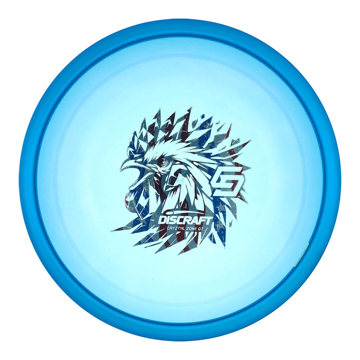 Discraft Limited Edition 2024 Elite Team Chris Dickerson CryZtal Z Zone GT Putter Golf Disc