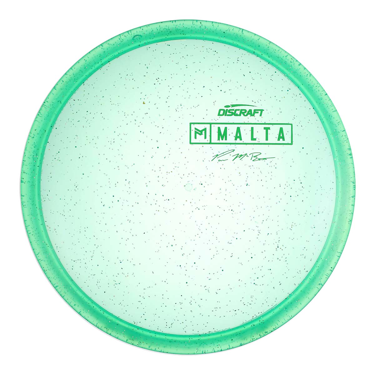 Discraft Limited Edition 2024 Elite Team Paul McBeth Sparkle Elite Z Malta Midrange Golf Disc