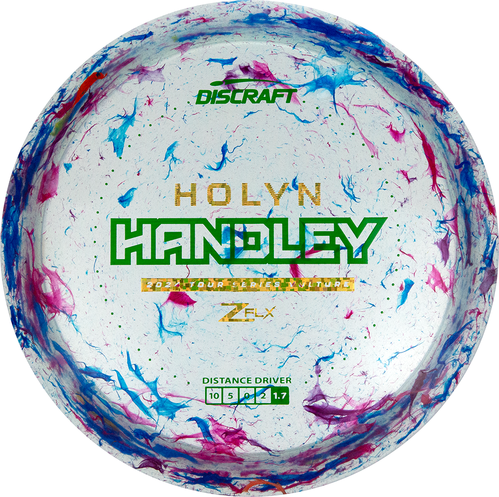 Discraft Limited Edition 2024 Tour Series Holyn Handley Jawbreaker Elite Z FLX Vulture Distance Driver Golf Disc